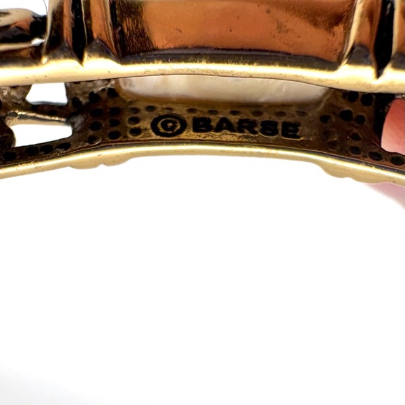 Studio Barse Natural African Opal & Golden Bronze Southwestern Toggle Bracelet - Picture 5 of 7